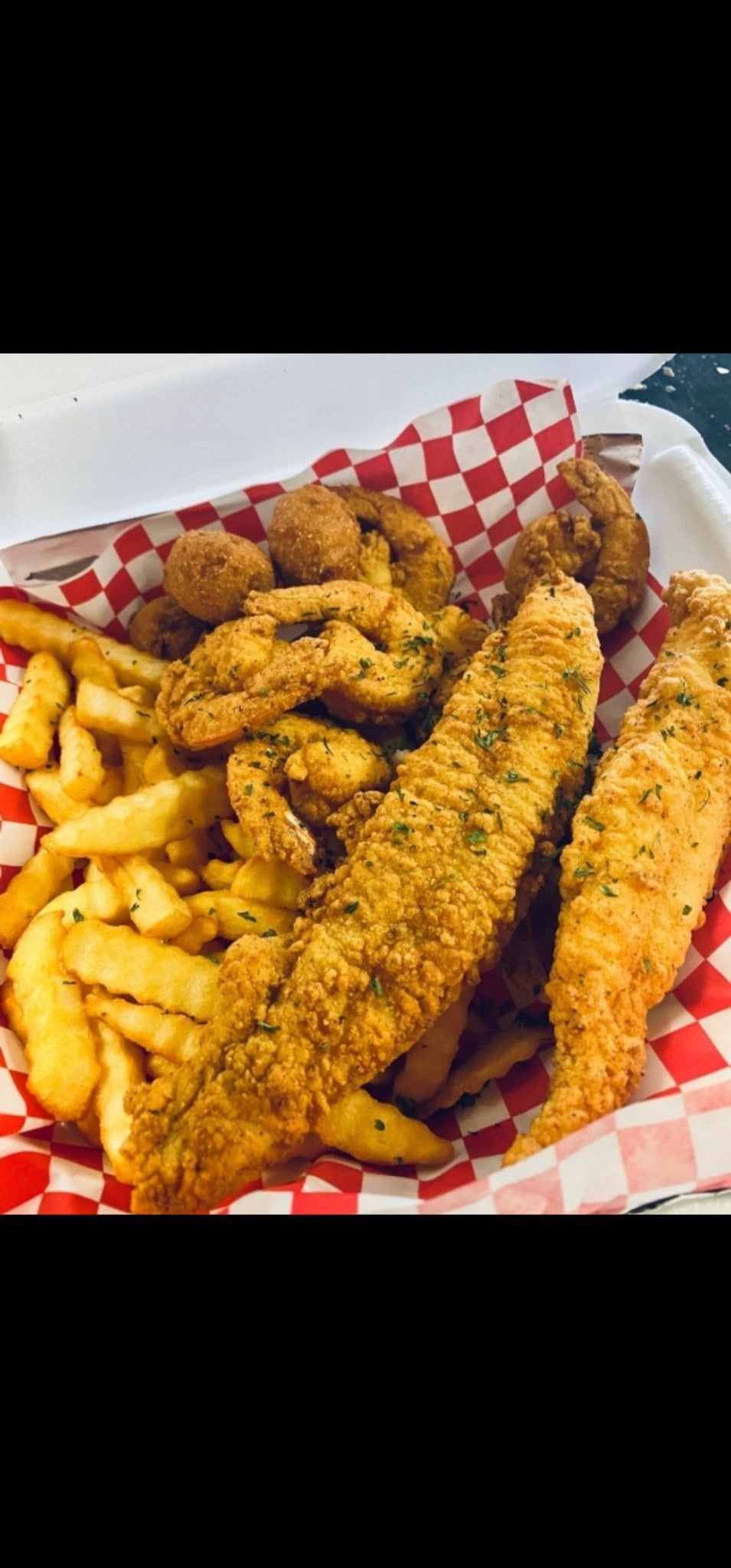 Fish, Shrimp & Fries Soulific Seafood